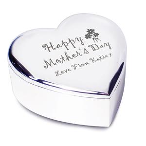 Happy Mothers Day Heart Trinket