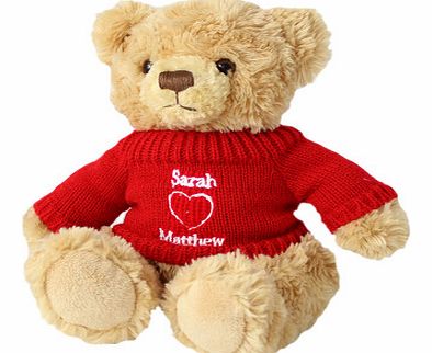 Love Heart Jumper Teddy 4016