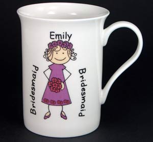 personalised Maid of Honour Mug