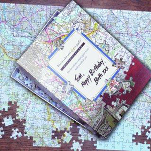 Map Jigsaw Puzzle - 255 Piece