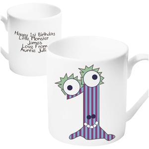 Personalised Monster Age Mug - Age 1