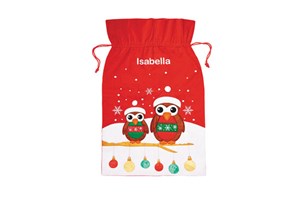 Personalised Owl Design Giant Santa Sack