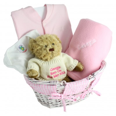 Pink Baby Hamper