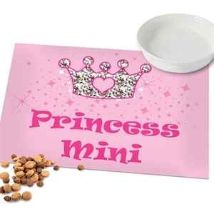 Pink Princess Pet Placemat