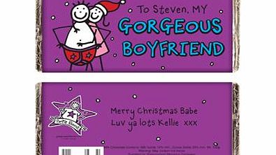 Personalised Purple Ronnie Christmas Boyfriend