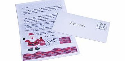 Personalised Rooftop Santa Letter