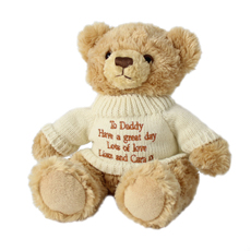 Personalised Teddy Bear with Jumper