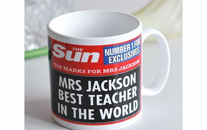 The Sun Best Teacher Mug