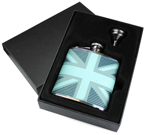 Union Jack Hip Flask