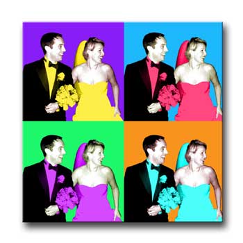 Warholesque Pop Art Canvas Print