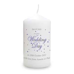 Wedding Day Candle