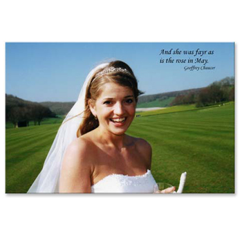 Wedding Photo Canvas