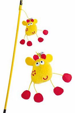 Jungle Giraffe Cat Tease Toy