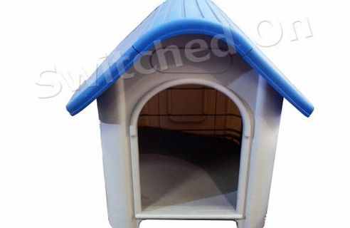 Pet Living Indoor/Outdoor Plastic Dog Kennel (GB mainland only)