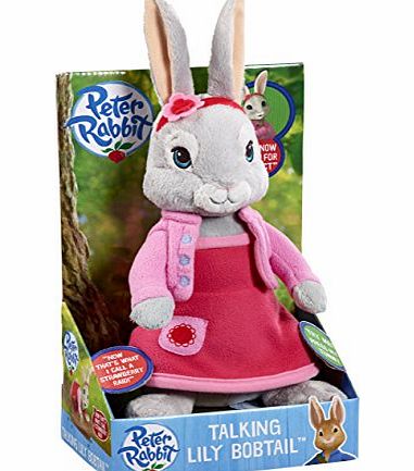 Peter Rabbit Talking Plush Lily Bobtail