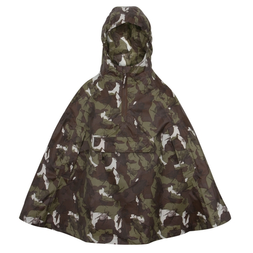 Peter Storm Boy` Bug Camo Poncho