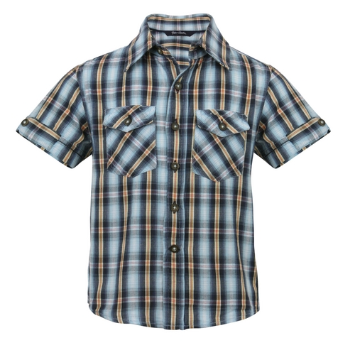 Boy` Check Shirt