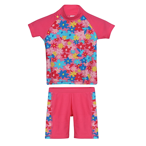 Girl` 2 Piece Surf Suit