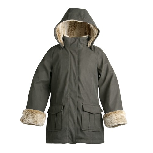 Girls Snowy Parka