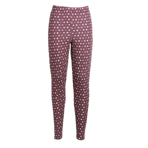 Women` Thermal Spot Print Pant