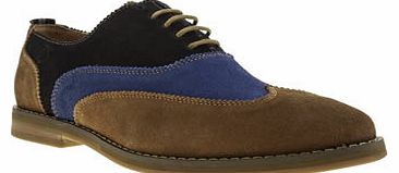 mens peter werth multi nesbitt wing oxford