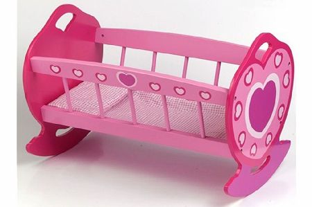 Peterkin Dolls World Dolls Cradle Pink