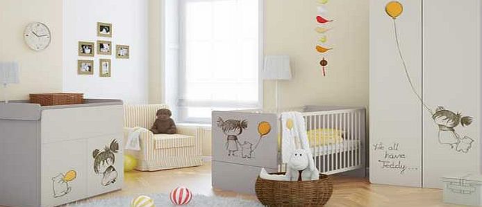 Petite Dreams Etienne 3 Piece Nursery Furniture