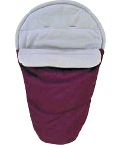 Petite Star Zia Footmuff - Purple Berry