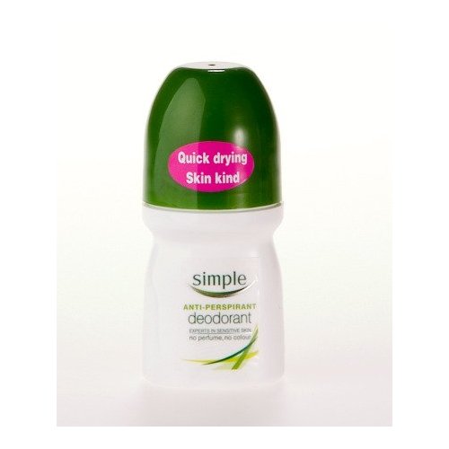 Simple Antiperspirant Roll On