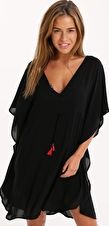 Phax, 1295[^]261661 Colour Mix Kaftan - Black