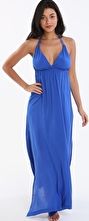 Phax, 1295[^]272924 Colour Mix Maxi Dress - Blue