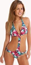 Phax, 1295[^]188699 Floral Cutout One Piece