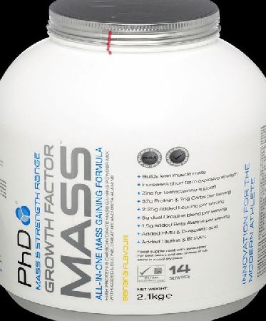 PhD Growth Factor Mass Banana 2100g Powder -