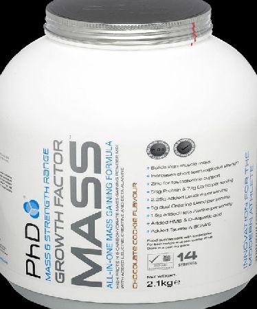 PhD Growth Factor Mass Chocolate 2100g Powder -