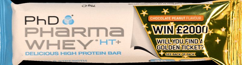 PhD Pharma Whey HT  Bar Chocolate Peanut 75g Bar