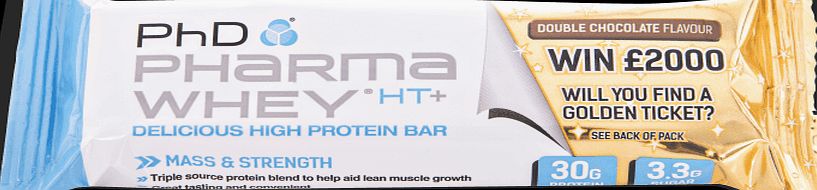 PhD Pharma Whey HT  Bar Double Chocolate 75g Bar