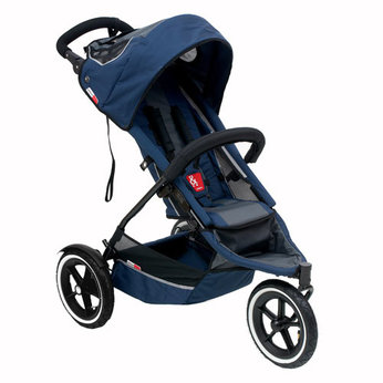 Inline Sport 3-Wheeler Stroller in Navy