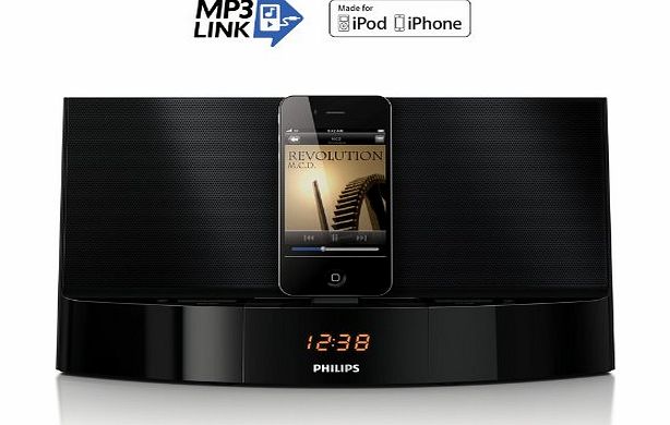 AD712/05 iPod/iPhone 30 Pin Speaker Dock with Clock Display