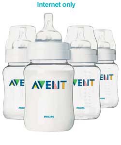 philips AVENT 260ml Airflex Bottle - Pack of 4