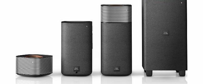 Philips CSS7235Y/12 Fidelio E5 4.1 Channel Wireless Surround On Demand Speakers