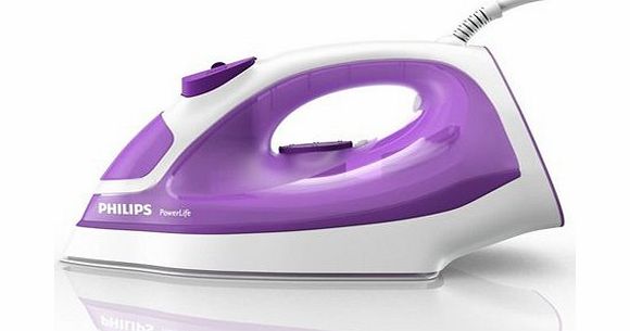 Philips GC2930/30 PowerLife Steam Iron, 300 ml, 2300 Watt - Purple