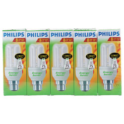 Genie Energy Saving Lightbulbs 14W BC Pack of 5