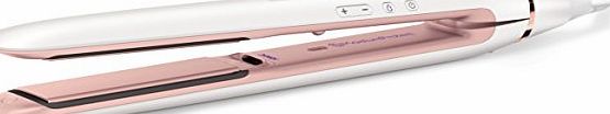 Philips Moisture Protect HP8372 - hair straighteners (110-240V, White)