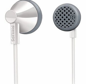 Philips SHE2001/10 Ear Bud Headphones - White