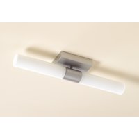 Aline Silver Tubular Ceiling Light