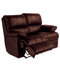 Regular Recliner Sofa - Chocolate