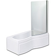 Rimini Luxury Acrylic Shower Bath