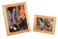 Photo Box Natural or black wood frame- 10x8