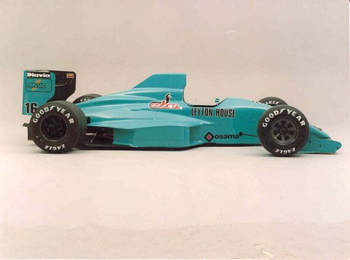 Leyton House Car Side Profile #16 Photo (20cm x 15xm)