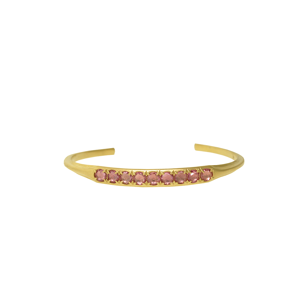 Photon Cuff - Pink Sapphire